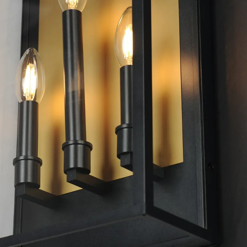 Maxim 30756 Manchester 3-lt 24" Tall Outdoor Wall Sconce