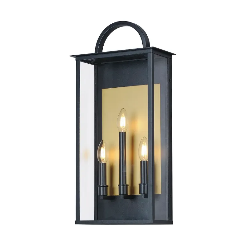 Maxim 30756 Manchester 3-lt 24" Tall Outdoor Wall Sconce