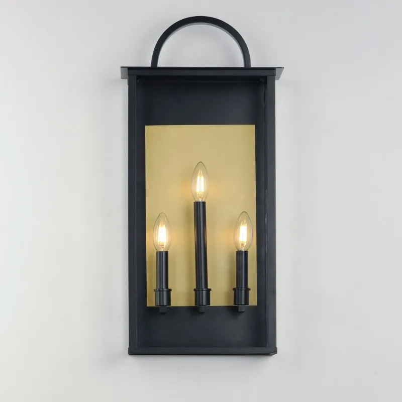 Maxim 30756 Manchester 3-lt 24" Tall Outdoor Wall Sconce