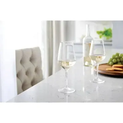 New - 15oz 4pk Glass Atherton White Wine Glasses - Threshold