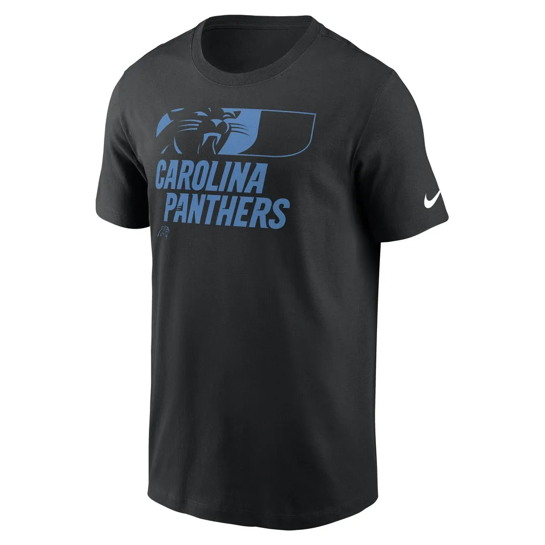 Nike Men's NFL Carolina Panthers Cotton Logo T-Shirt