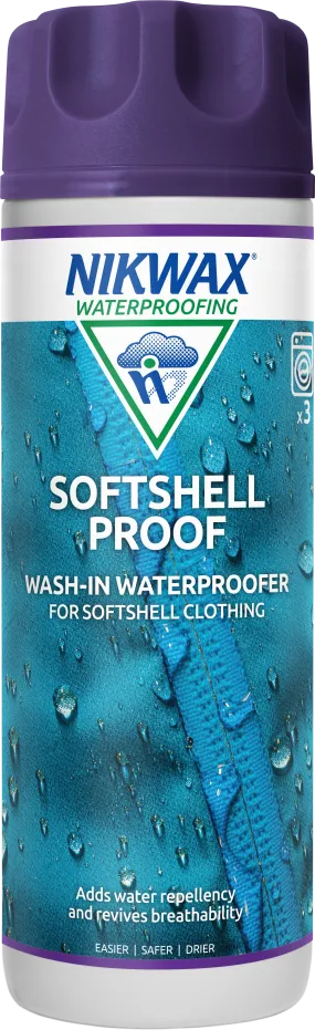 Nikwax Softshell Proof Wash-In