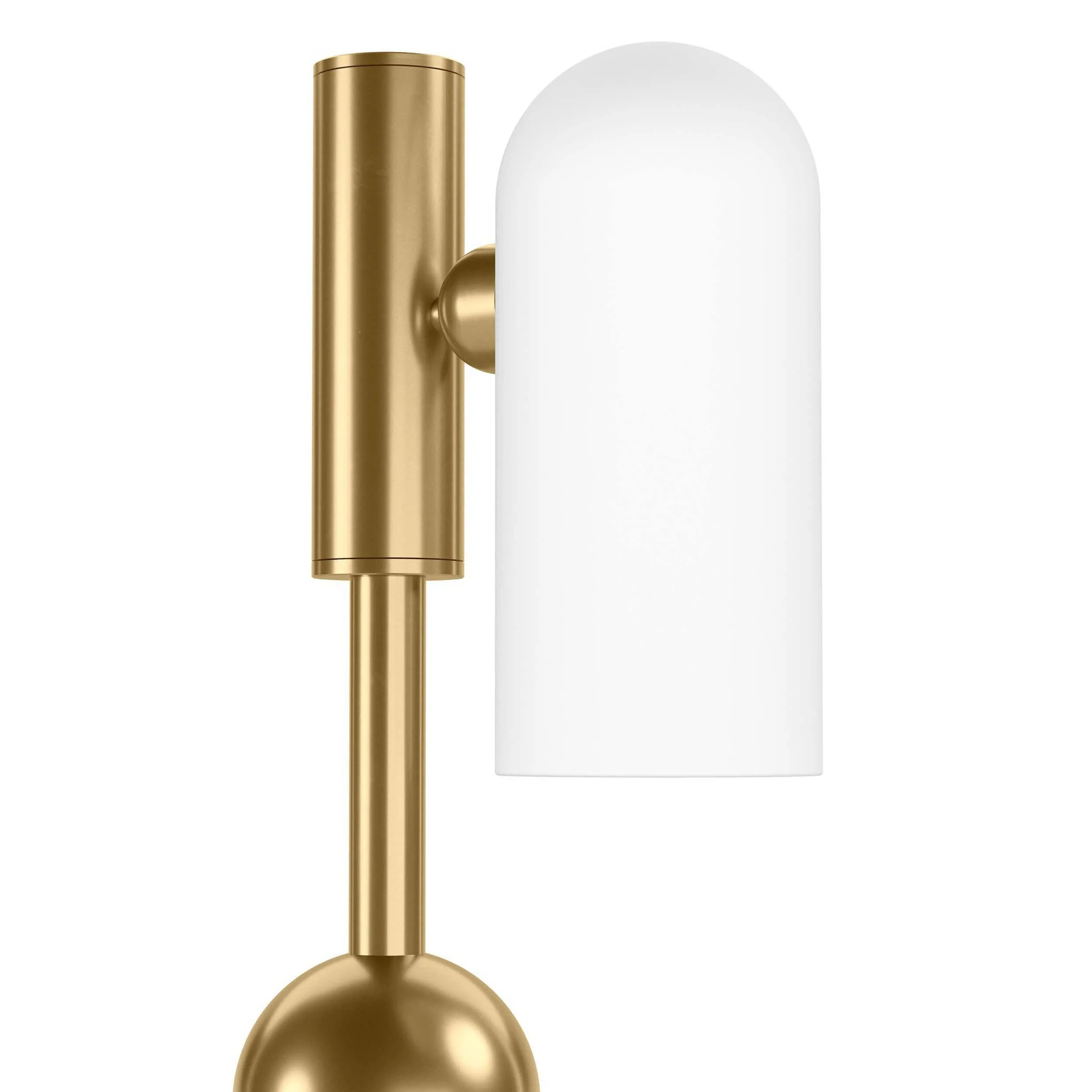 Odyssey Table Lamp, Burnished Brass