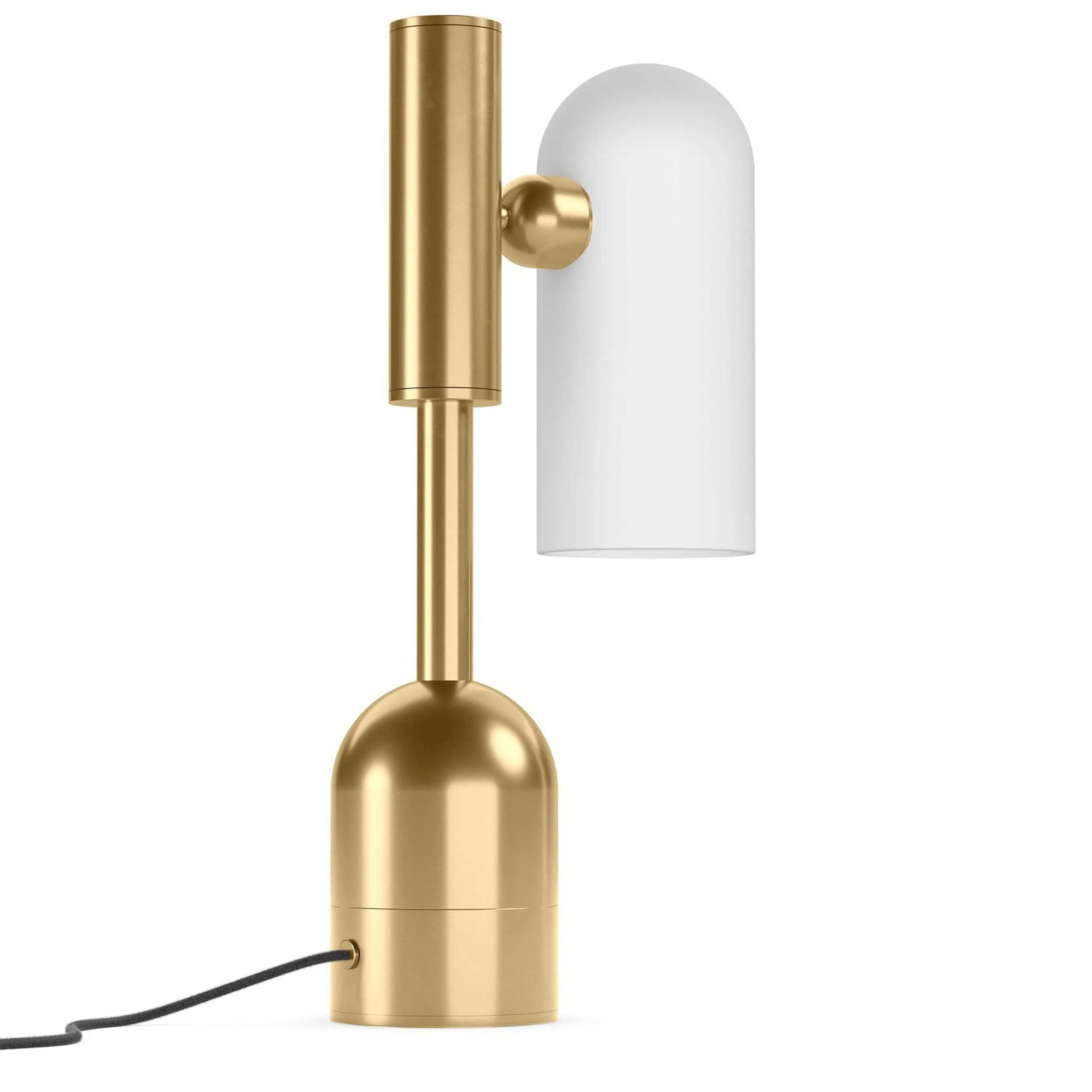 Odyssey Table Lamp, Burnished Brass