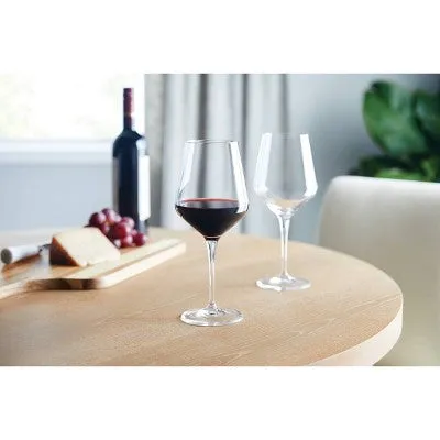 Open Box - 22oz 4pk Glass Atherton Red Wine Glasses - Threshold