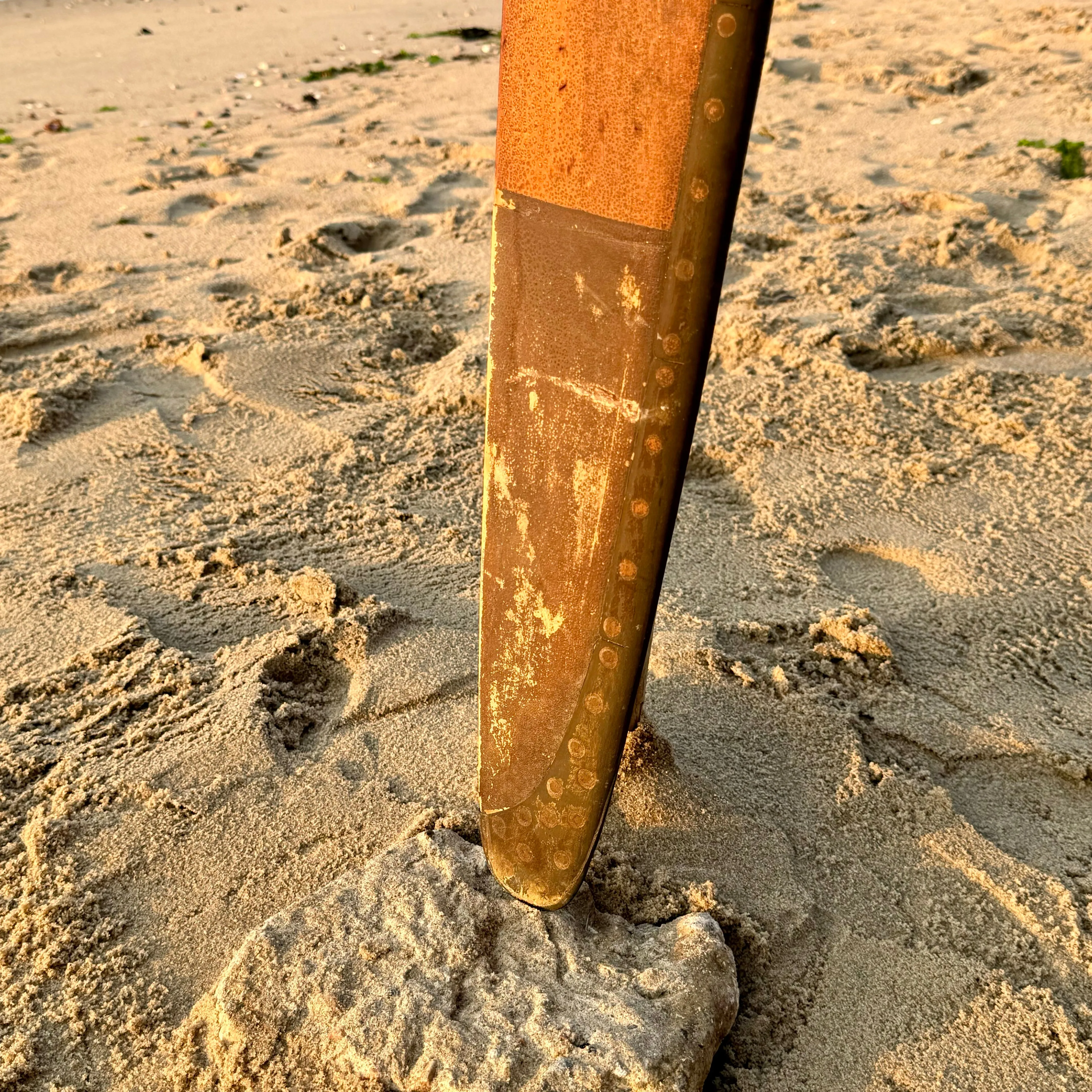 Original 72" Stone Supreme S65C 1930s Vintage Antique Wood Wooden Airplane Propeller