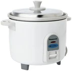 Panasonic SRWA 18 1.8 Liter Automatic Rice Cooker, White