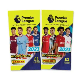 Panini 2022-23 Premier League Adrenalyn XL Cards PACKET (6 Cards Each)