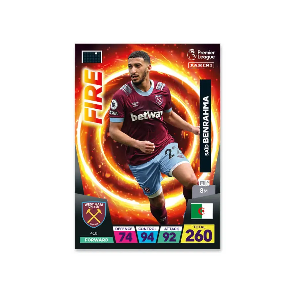 Panini 2022-23 Premier League Adrenalyn XL Cards PACKET (6 Cards Each)