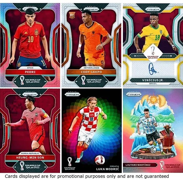 Panini 2022 FIFA World Cup Trading Cards Pack (4 Cards Each)