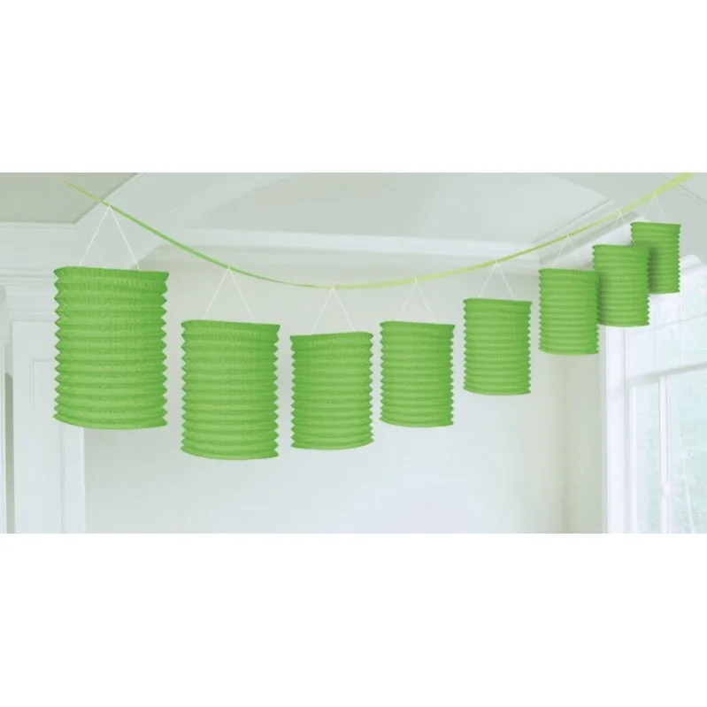 Paper Lantern Garland 365cm Each