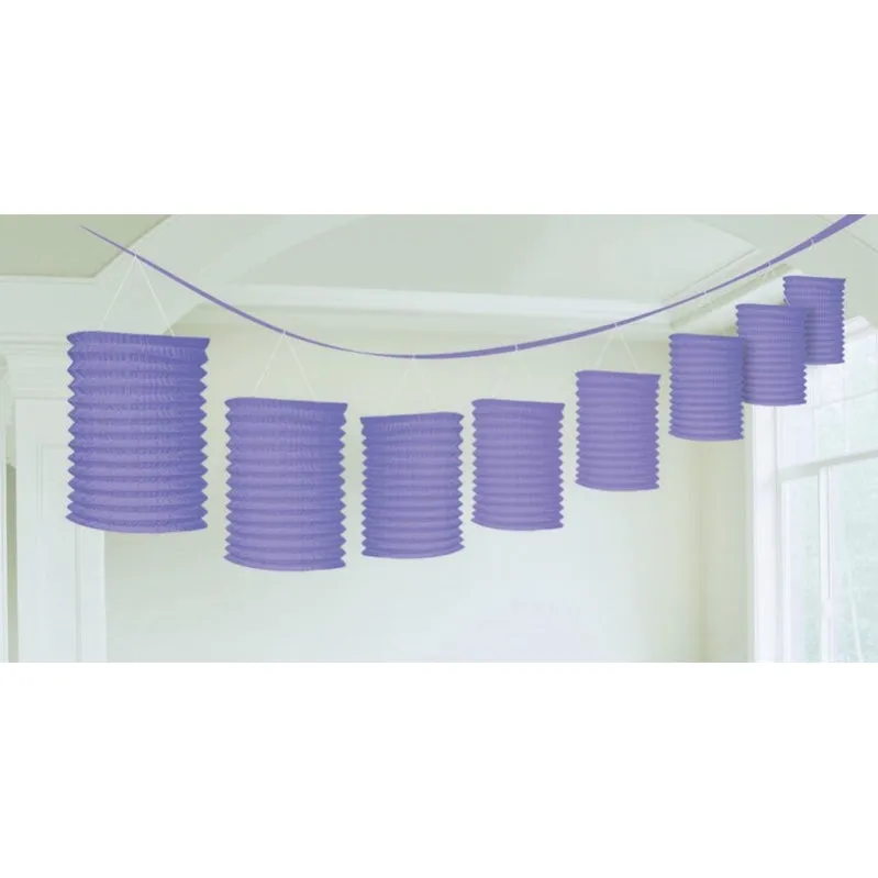 Paper Lantern Garland 365cm Each