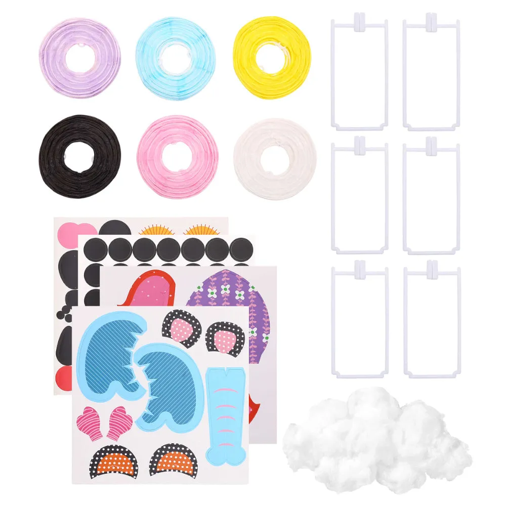 Paper Lanterns Kit: Animals 20pc