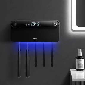 Perforation-free Wall-mounted UV Smart Toothbrush Sterilizer