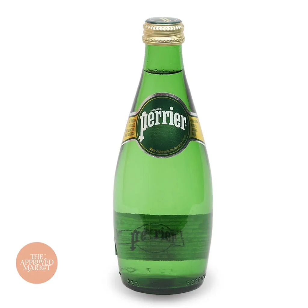 Perrier Water Glass Bottle 330ml