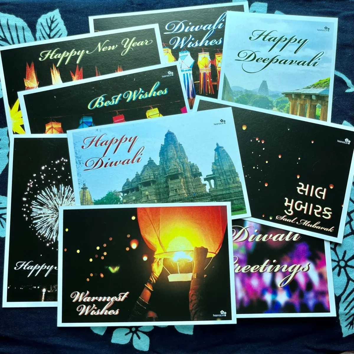 Postcards of Diwali | Pack of 9