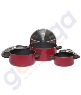 PRESTIGE 6 PIECE COOKING POT SET - 20915