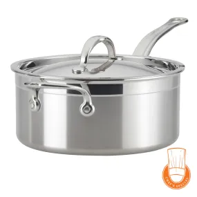 Probond 1.5 Quart Stainless Steel Saucepan with Lid