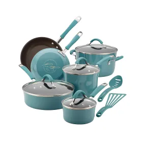 Rachael Ray Cucina Nonstick Cookware Pots and Pans Set