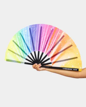 RAINBOW FAN STARS