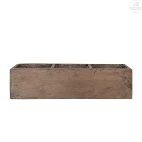 Reclaimed Decorative Wood Storage Container