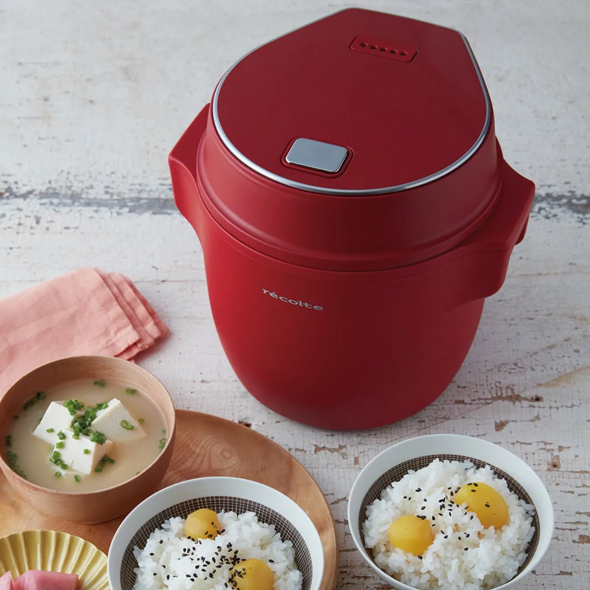 récolte Compact Rice Cooker RCR-1(R)