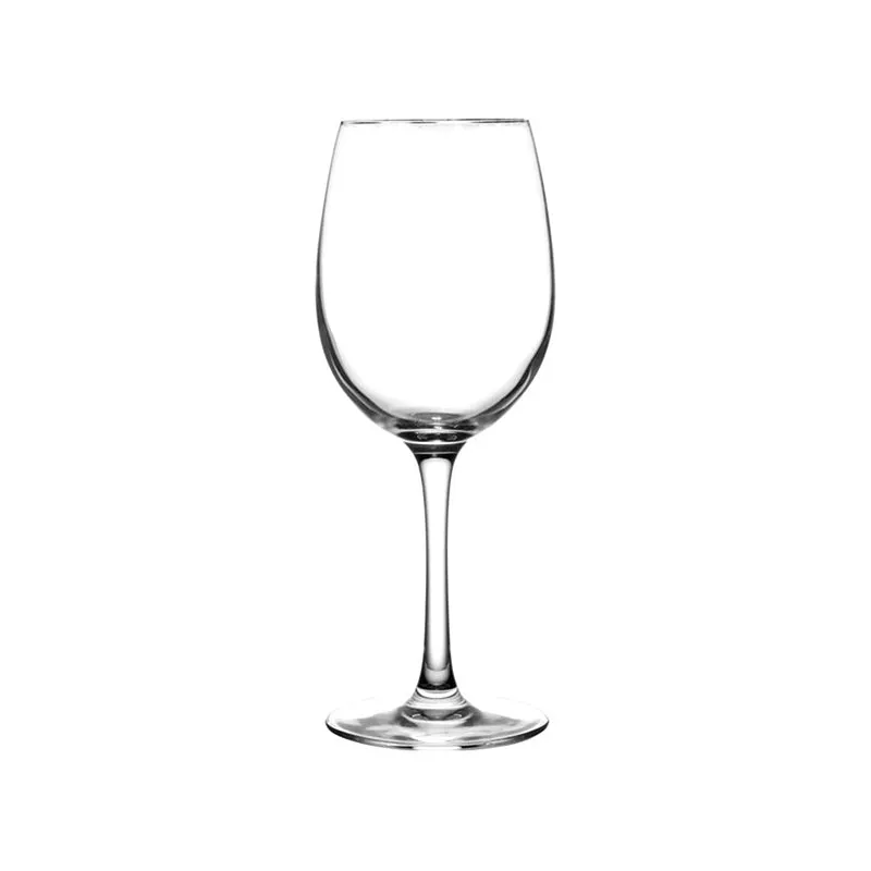 Red & White Wine and Champagne Glasses Clear Crystal Drinkware | Set of 6 | 2 x 8 inches | 350ml