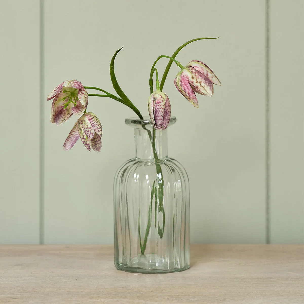 Reeded Flower Bottle - Small