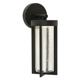 Rivers 13 in. LED Outdoor Wall Light Black Finish