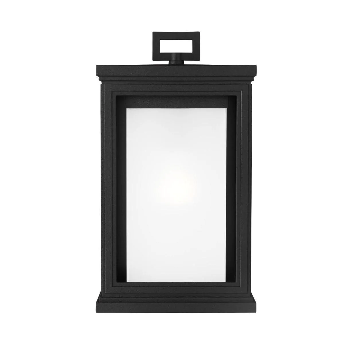 Roscoe 14 In. Outdoor Wall Sconce Black Finish