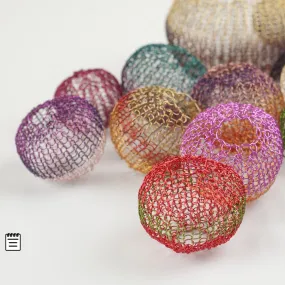 Round Ball Beads - Partial Crochet pattern