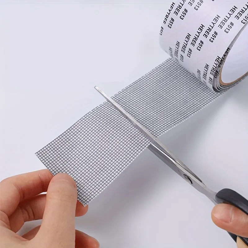 Selfadhesive Mesh Tape for Window Screen Repair 1 Roll