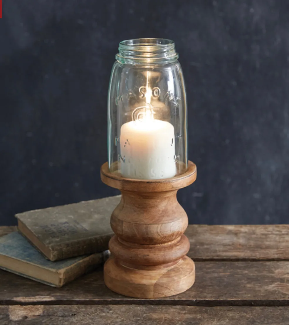 Set of 3 Mason Jar Candle Holders