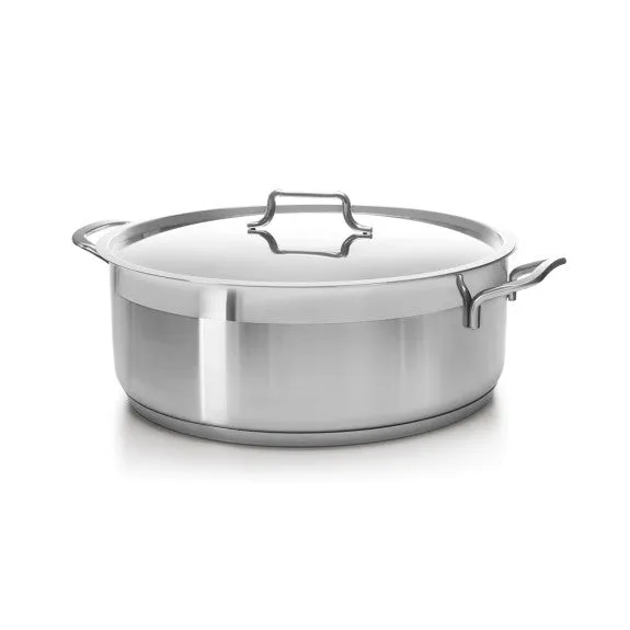 Stainless Steel Dutch Oven with Lid  8L 2pc