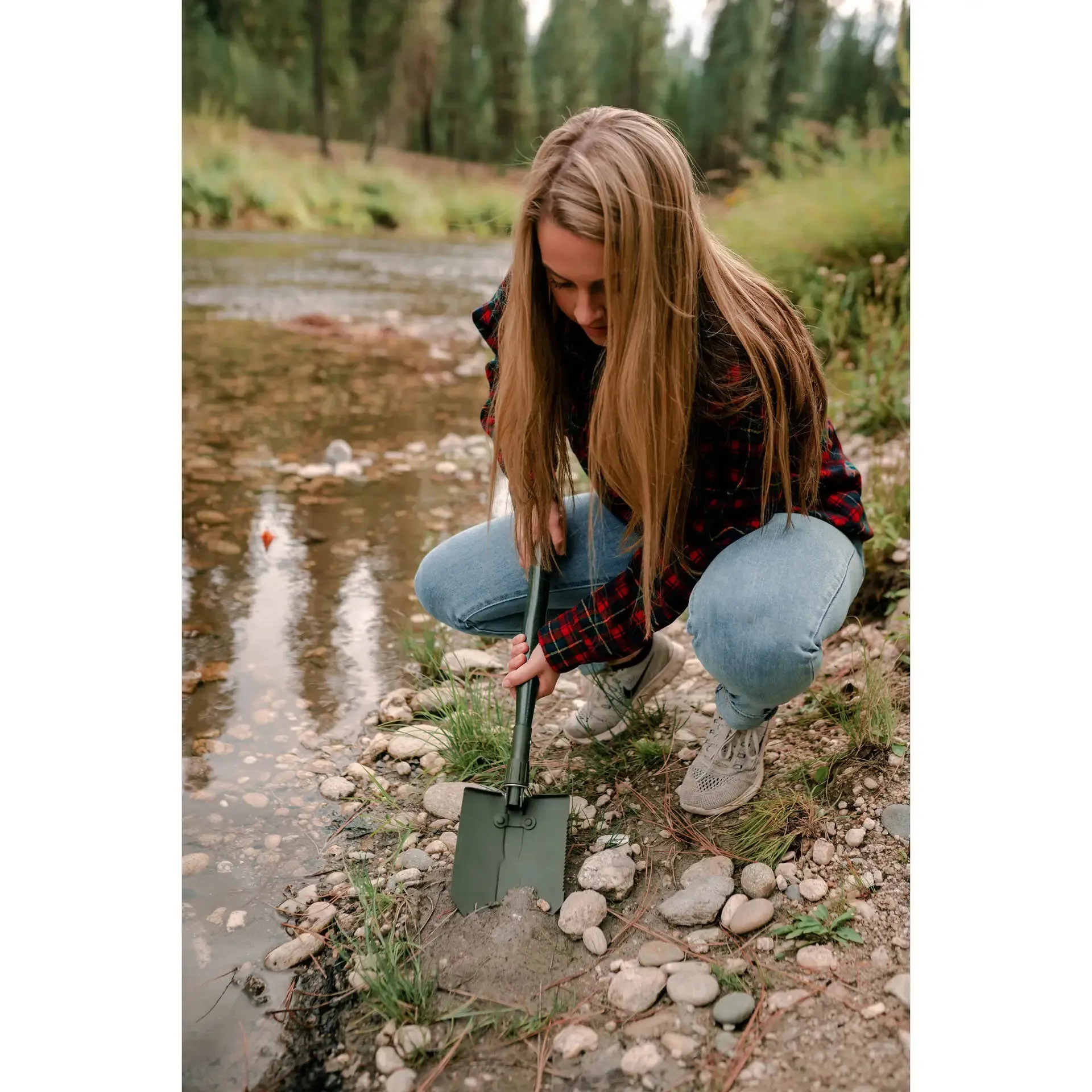 Stansport Folding Shovel - O.D.