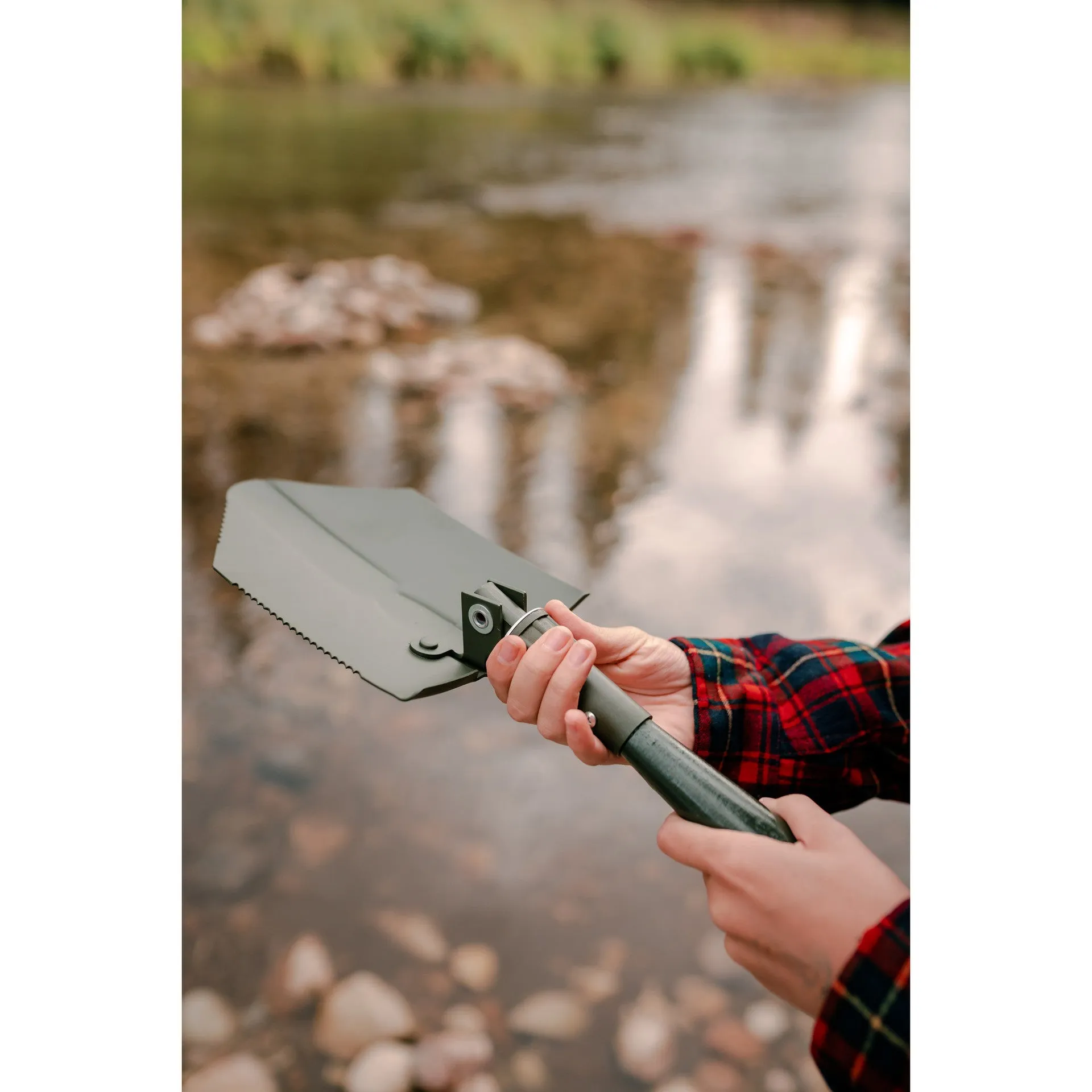 Stansport Folding Shovel - O.D.