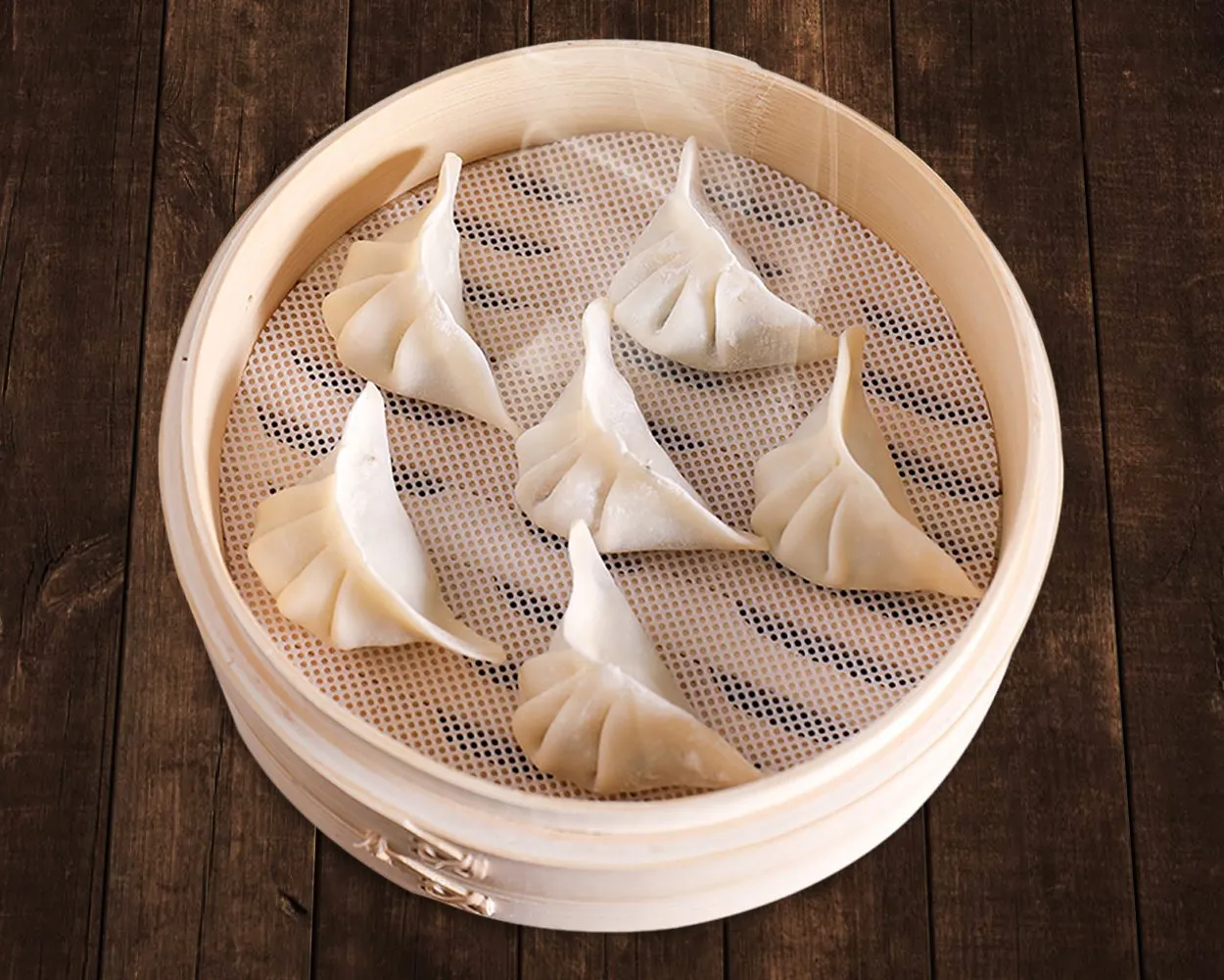 Steamer Liners 4 Pieces Silicone Steamer Mats for Buns and Dumplings