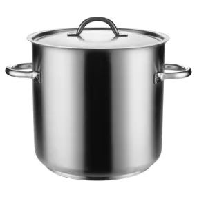 Stockpot - 18/10, with Cover, 500x500mm /98.0Lt  |PUJADAS Top Line