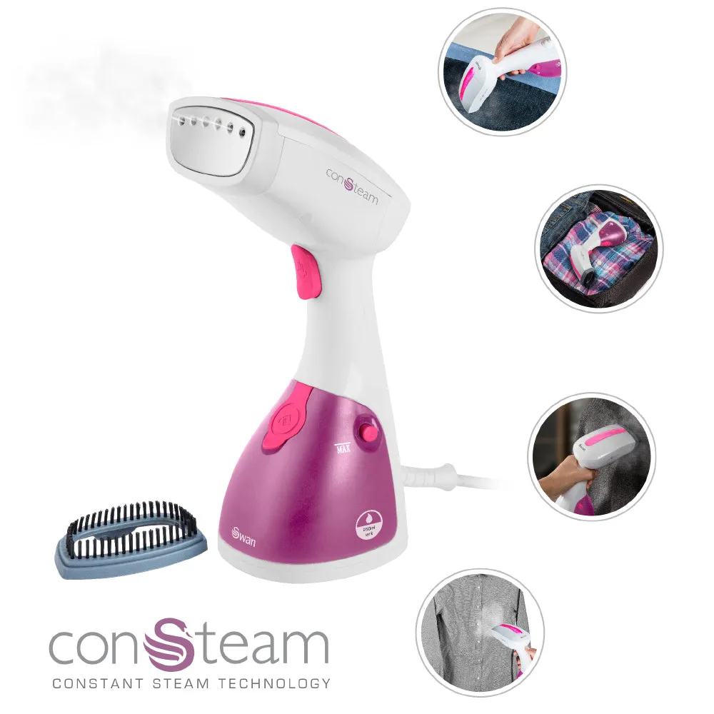 Swan Garment Steamer Handheld  - Purple