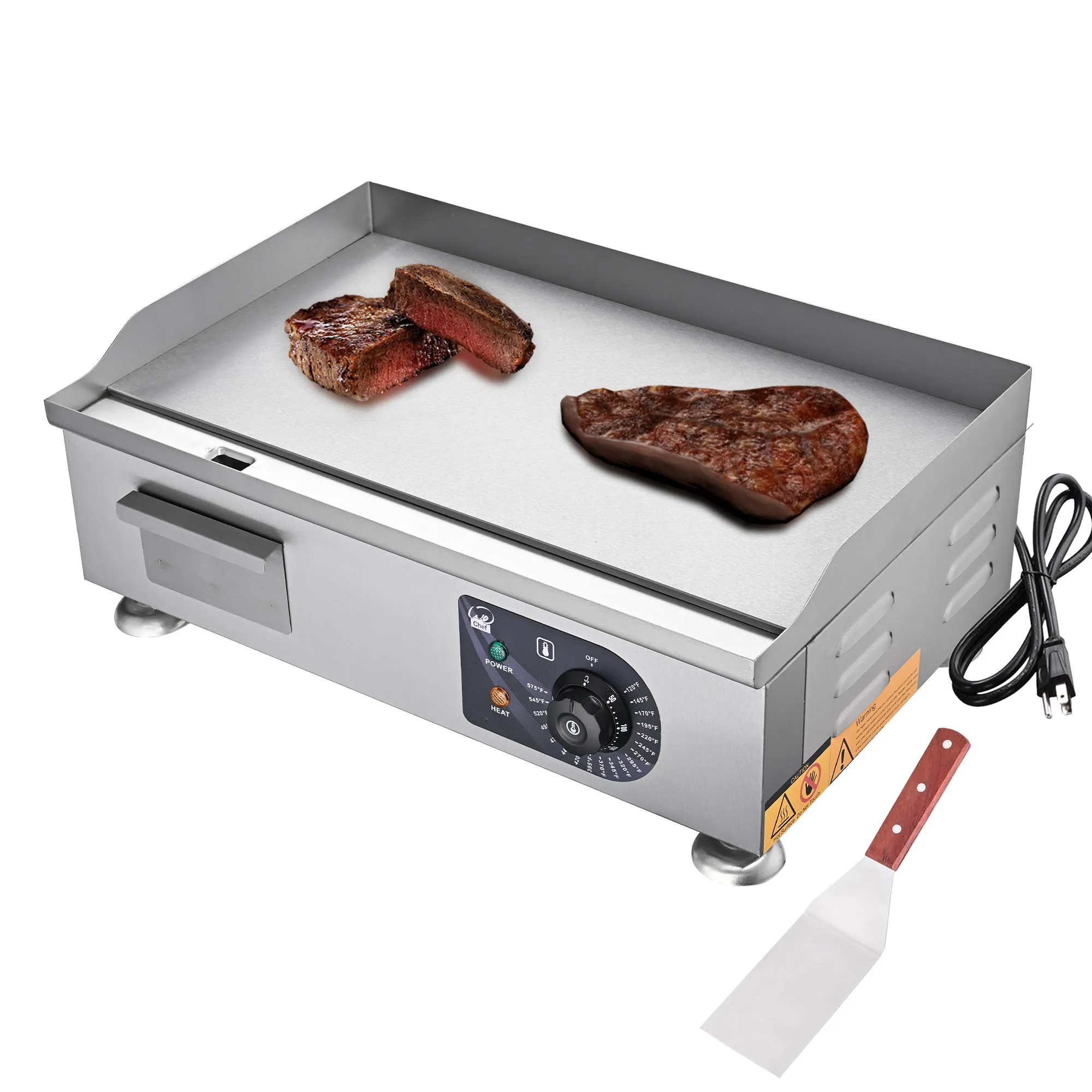 TheLAShop Electric Griddle Countertop Flat Top Grill 22" 3000W 110V