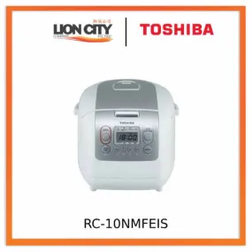 Toshiba 1.0L RC-10NMFEIS Electric Rice Cooker - White