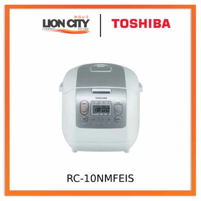 Toshiba 1.0L RC-10NMFEIS Electric Rice Cooker - White