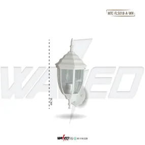 Wall Lantern - White