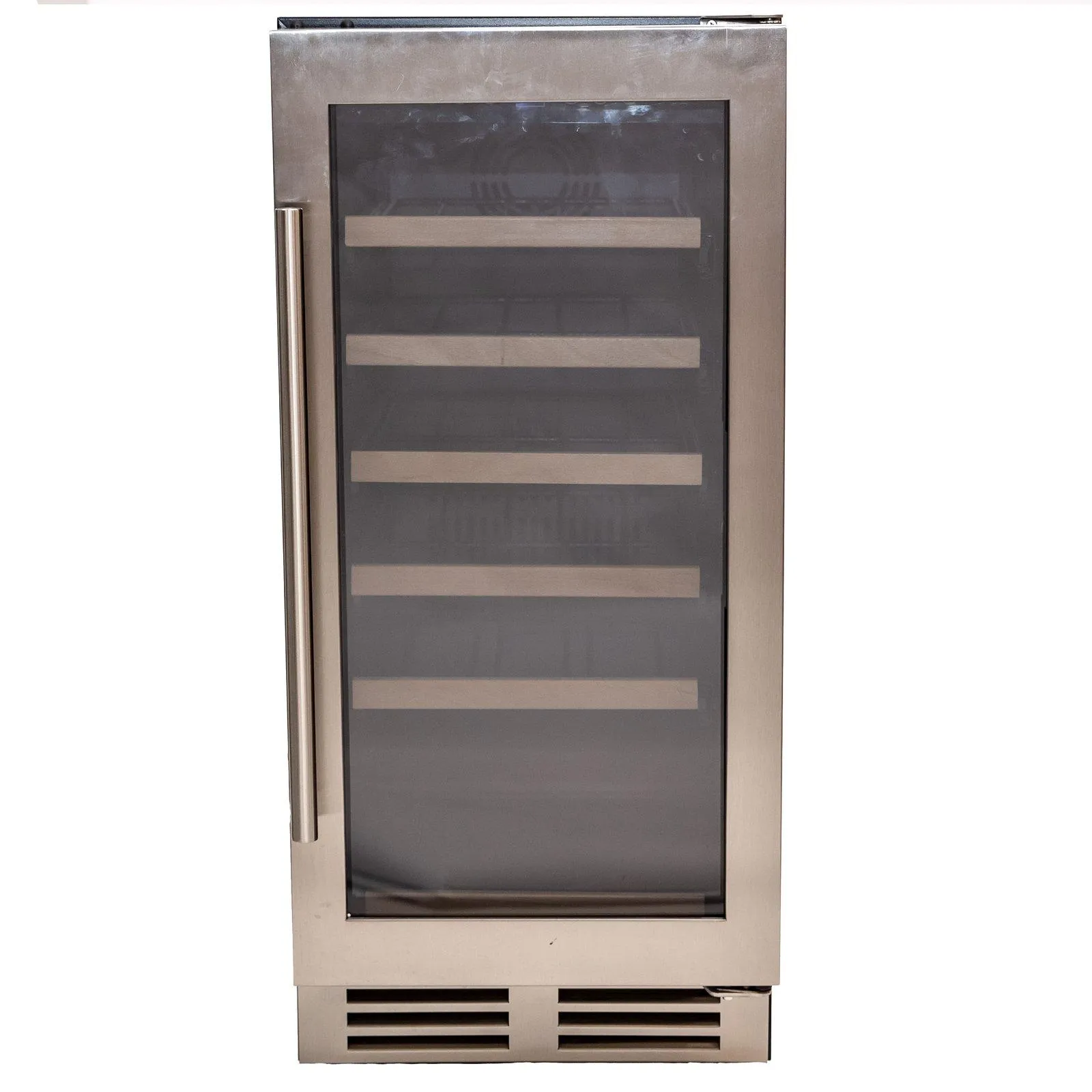 WCF281E3SS Avanti 28 Bottle DESIGNER Series Wine Cooler - Stainless Steel / 28 Bottles