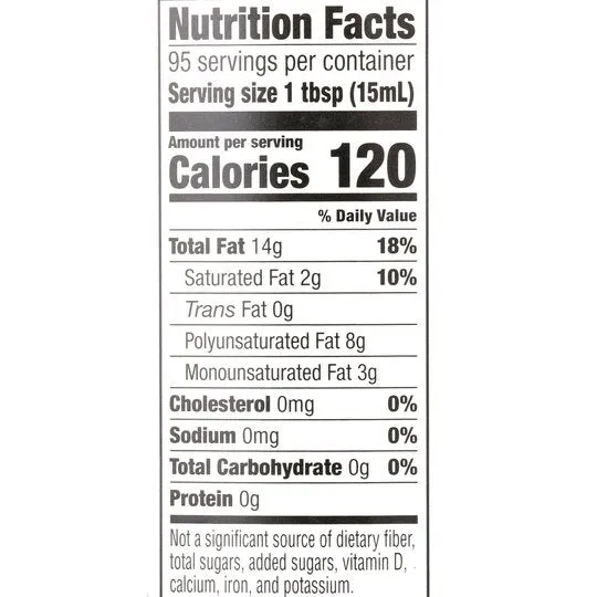 Wesson Pure & Cholesterol Free Soybean Vegetable Oil, 40 fl oz