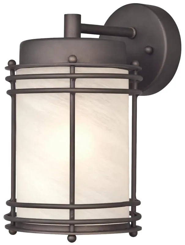 Westinghouse 6230700 Parksville Wall Lantern, 120 V, 100 W, Incandescent, LED Lamp, Steel Fixture :EA: QUANTITY: 1