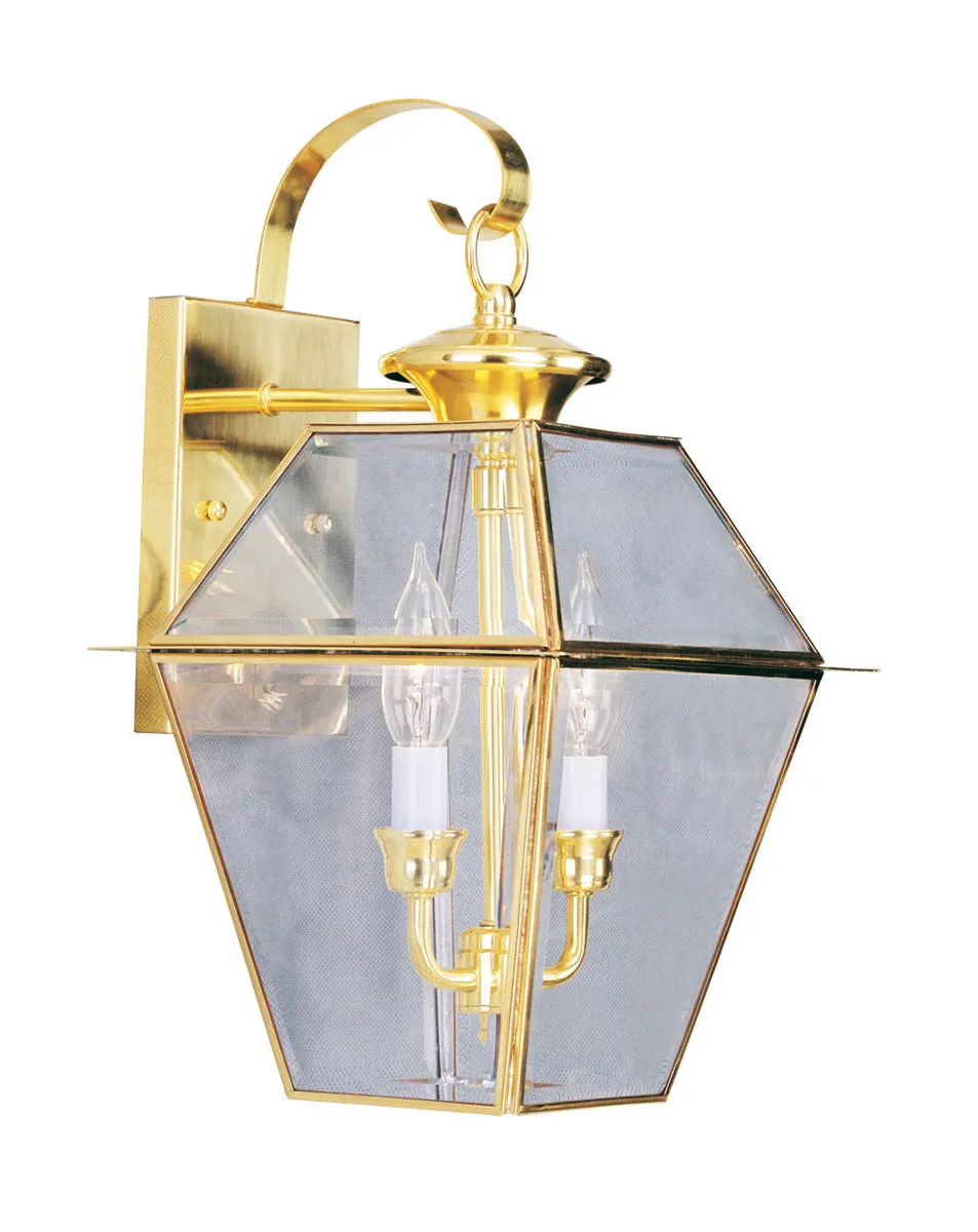 Westover 2-Light Outdoor Wall Lantern