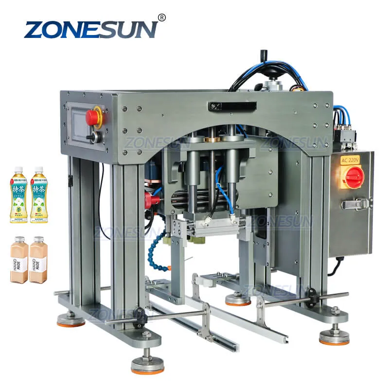 ZS-XG20 Semi-automatic Cosmetics Spray Bottle Caps Screw Capping Machine