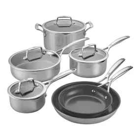 Zwilling Energy Plus 10 Piece Non-stick Ceraforce XTREME Ceramic Set